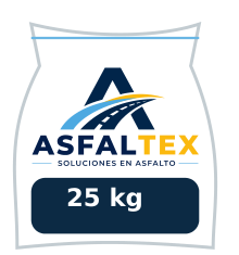 Bolsa ASFALTEX de 25 kg, sin montículo de asfalto